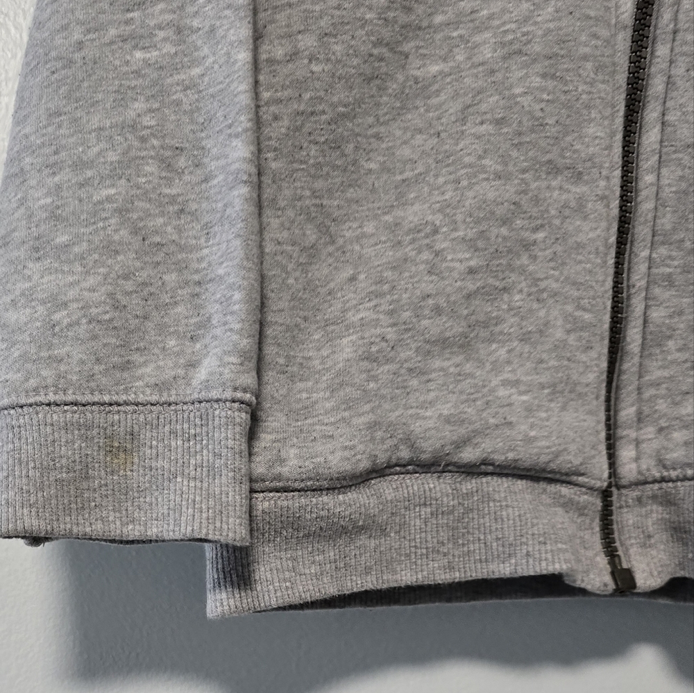 4T Carter’s Gray Fur Lined Zip-Up Hoodie - Picture 4 of 8
